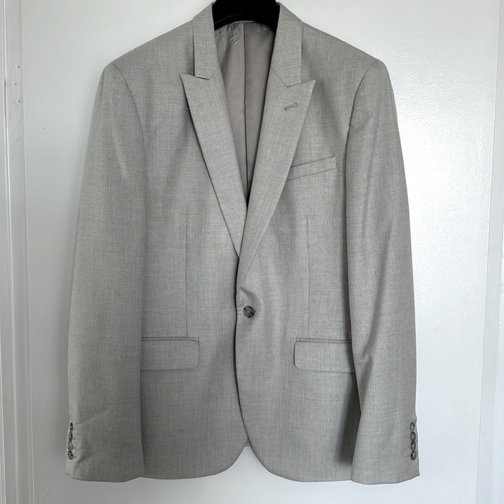Grey men's blazer
